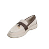 Two-Tone Charm Loafers - Beige/Coffee