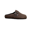 Buckle Strap Clogs - Coffee