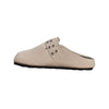 Buckle Strap Clogs - Beige