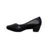 Band Detail Low Heel Pumps - Black