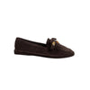 Suede Tassel Moccasins - Coffee