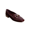 Patent Horsebit Loafers - Maroon
