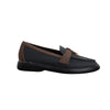 Two-Tone Charm Loafers - Black/Coffee