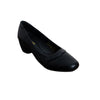 Band Detail Low Heel Pumps - Black