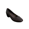 Band Detail Low Heel Pumps - Coffee