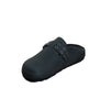 Buckle Strap Clogs - Black
