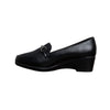 Horsebit Wedge Loafers - Black