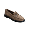 Suede Boat Shoes - Khaki
