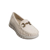 Horsebit Comfort Sole Loafers - Beige